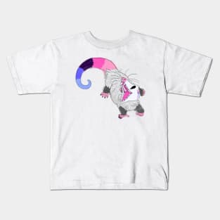 Omnisexual Opossum! Kids T-Shirt